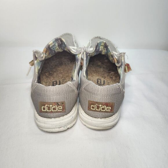 Men's Hey Dude Wally ECO Sox Desert Size 8 - Picture 4 of 13